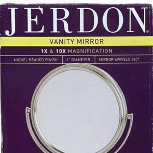 Jerdon Bath - Two Sided Table Top Vanity Mirror 6" Jerdon Bath - Two Sided Table Top Vanity Mirror 6"